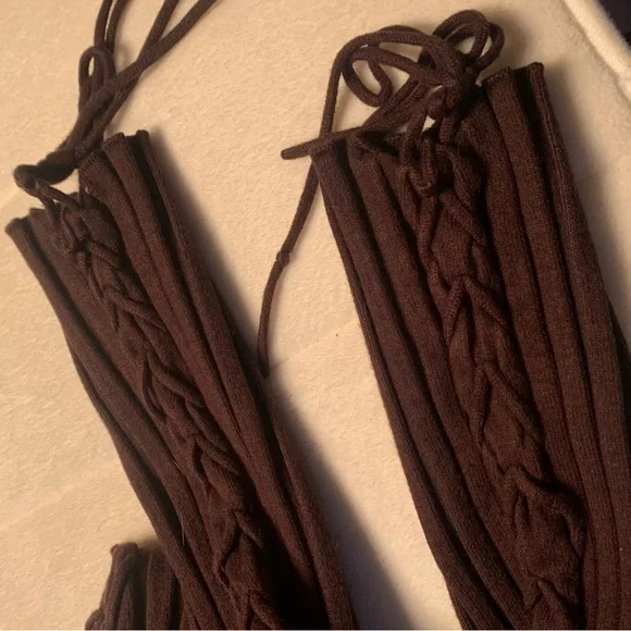 Belldini Chocolate Ribbed Knit Top - Picture 10 of 11